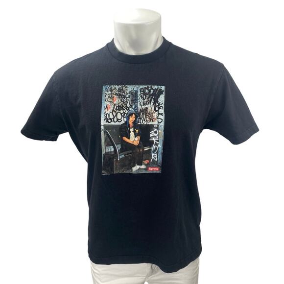 Supreme Lady Pink Black Men's Short Sleeve Cotton Graphic Tee T-shirt Top Size M - Picture 1 of 4